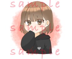 デフォルメのSNSアイコンかきます イメージ1