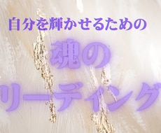あなたの魂と本来のエネルギーについてお伝えします イメージ1