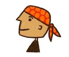 ゆるりとした横顔似顔絵お描きします