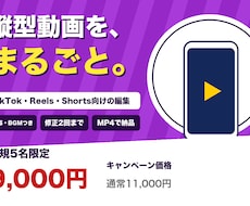 縦型ショート動画の編集を代行します イメージ1