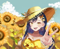 可愛い女の子書きます イメージ1