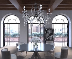 写実的な建築パース制作します 海外でも利用されているCGソフトでパース制作いたします。