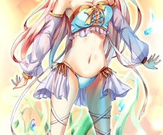 立ち絵描きます ゲームなどで使うキャラクターの全身絵です