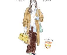 おしゃれなファッションイラスト描きます 雑誌やWEBマガジンの挿絵などに、見栄えのよいイラストです