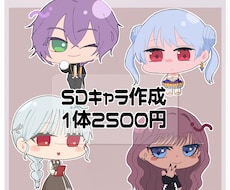 ミニキャラ作成ます イメージ1