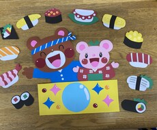 誕生日カードや季節の壁面を作ります イメージ1
