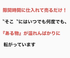 転売で売れる商品と仕入れ先を教えます 単純作業で手取り早く取り組める！知らないと損する転売術