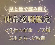 あなたの適職と使命教えます 【ハイヤーセルフ監修】今世の使命・天職・生き方・時期