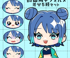 short動画用のデフォルメキャラ制作します イメージ1