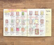 オシャレで可愛いメニューを色鉛筆で描きます イメージ1
