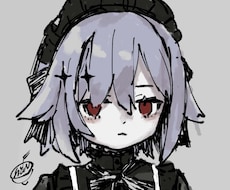 ちょっと暗めの病みかわアイコン描きます イメージ1