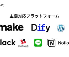MakeやDifyのAI自動化システムを構築します イメージ1