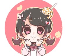 ＳＮＳ等に使えるアイコンお描きします ポップで可愛いアイコン映えするイラストをご用意します✩