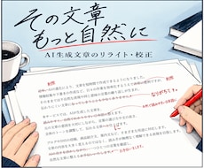 AIで書いた文章を自然な日本語に整えます AIっぽい言い回しを自然で読みやすい文章に