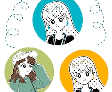 ゆるっとかわいいSNS用アイコン描きます イメージ1
