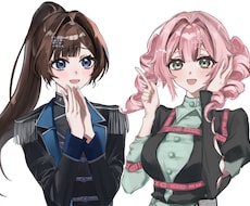 厚塗り風の丁寧で且つ透明感のある絵を描きます イメージ1