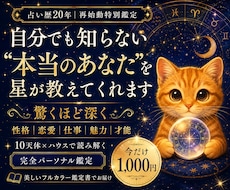 自分でも知らない本質を星で占います イメージ1