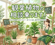 大学生が教える、観葉植物の育て方選び方教えます イメージ1