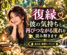 復縁したい相手の本音と今後の流れを占います イメージ1