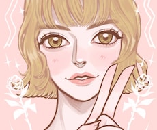 写真から似顔絵描きます イメージ1