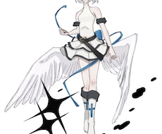 キャラクターの立ち絵を描きます イメージ1