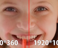 動画を高画質にします イメージ1