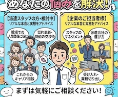 あなたの会社の派遣のお悩みやお答えします イメージ1