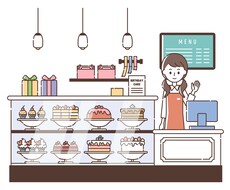 ケーキ屋さんの売上アップのお手伝い致します イメージ1