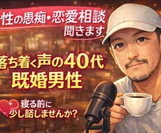 女性限定|落ち着く声の40代男性が相談聞きます イメージ1