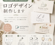 お店の想いが伝わるロゴをデザインします イメージ1