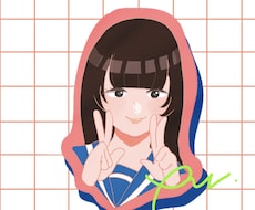 キュートな色使い♡アイコンイラストを描きます イメージ1