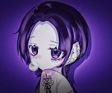 厚塗り風のダークなイラスト描きます イメージ1