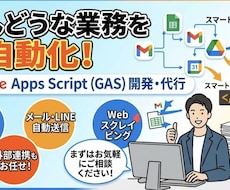GASで日々の業務を効率化、自動化します イメージ1