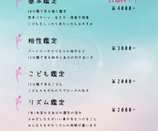 メニューデザインお作りします イメージ1
