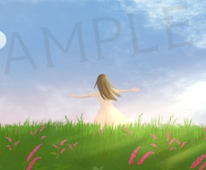 商用◎水彩タッチで淡く優しい自然の風景お描きします MV、書籍表紙、楽曲などに絵本風のイラストいかがですか！