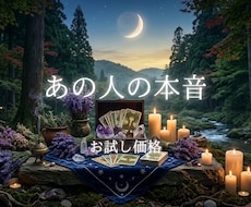 あの人が隠し持つ全本心タロット鑑定します お試し1000円あの人の本音と次に取るべき行動をサクッと鑑定