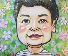 あたたかみのあるアナログ似顔絵描きます イメージ1