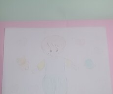 かわいい系色鉛筆画で描いてます イメージ1