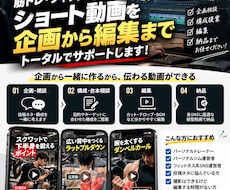 現役トレーナーが筋トレ動画を編集します イメージ1