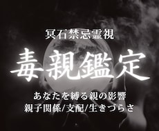 毒親鑑定│ 親子関係の苦しさの原因を霊視します イメージ1