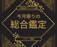 全身を対象としたフルコース鑑定を提供します 【4月限定】一度の鑑定で多くをあなた様に