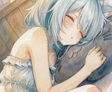 アナログタッチのふんわりしたイラスト描きます イメージ1