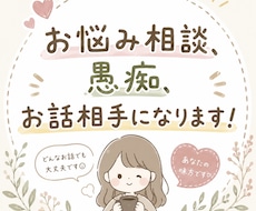 チャット5往復！愚痴、悩みのお話し相手になります イメージ1