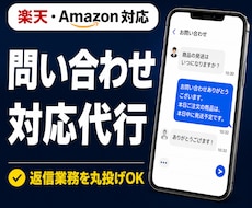 ECモール問い合わせ対応を代行します 即日〜翌日返信・月250件対応・楽天Amazon