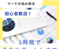 マーケティング戦略の伴走・相談対応いたします イメージ1