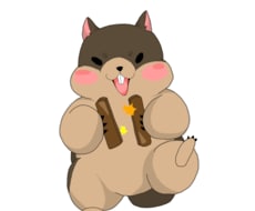 即日対応デフォルメ動物アイコン描きます イメージ1