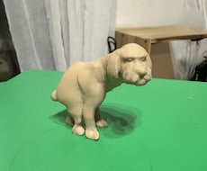愛犬・猫をミニチュアフィギュアにします 3Dプリンターで愛犬・猫をミニチュアフィギュアにします