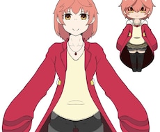 Vtuberモデル用立ち絵を描きます イメージ1