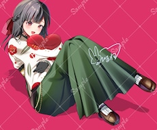 イラスト制作します 試しにラフのみからの制作可能です！