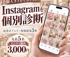 個人ネイルサロンのInstagramを診断します イメージ1